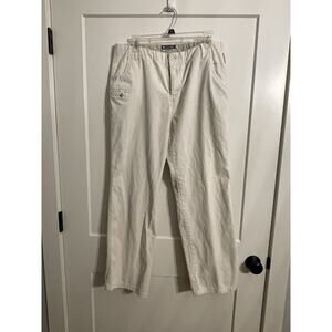 Columbia Cream Wide Leg Pants